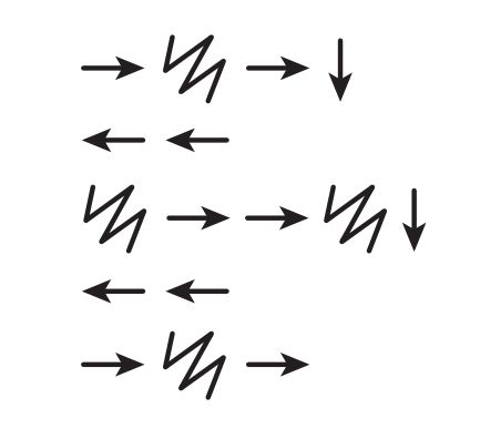 Algorithm arrows and lines